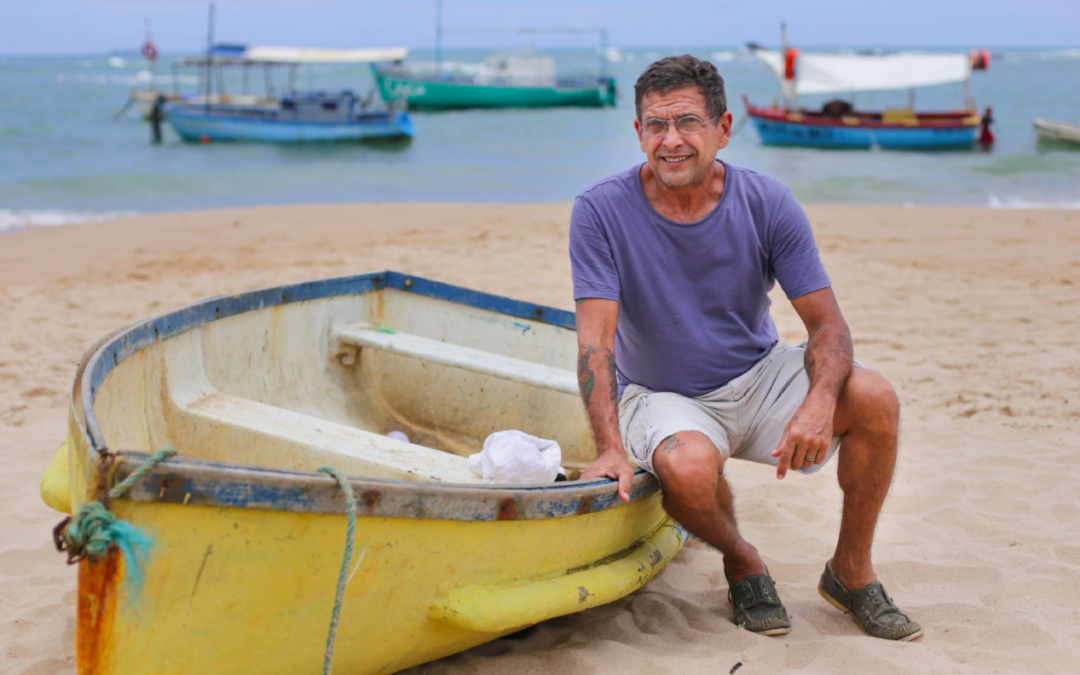 Zé Pescador é protagonista do canal Ecoa do site UOL
